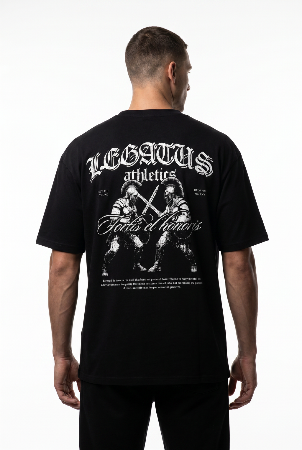 HONOUR TEE — BLACK