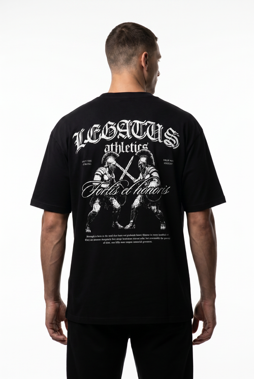 HONOUR TEE — BLACK