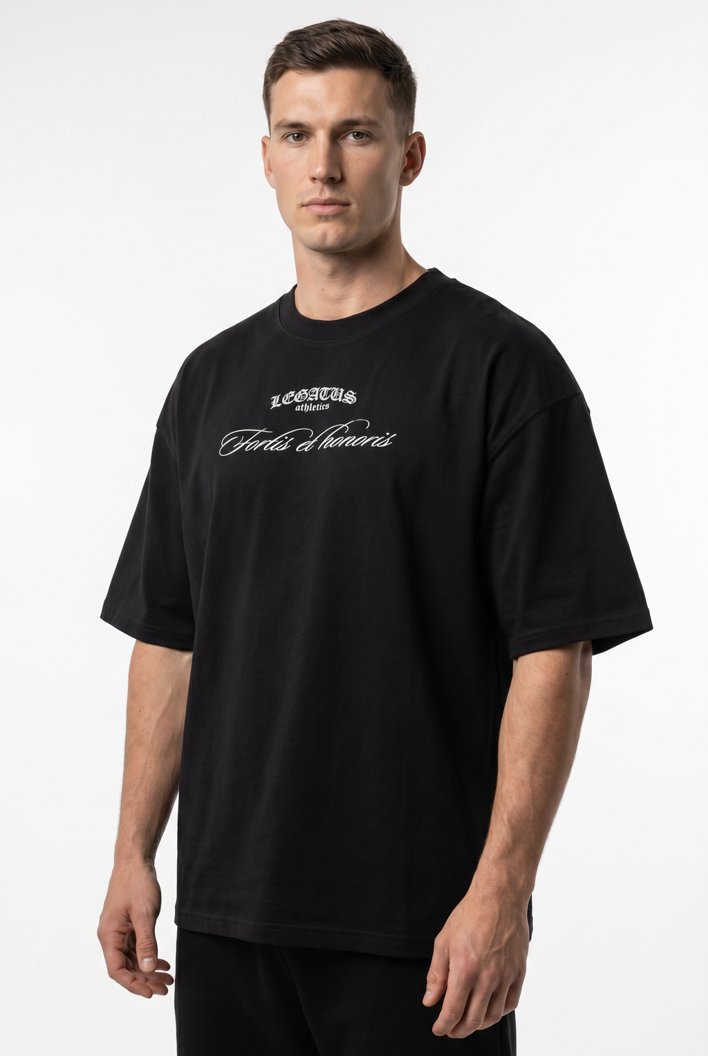 HONOUR TEE — BLACK