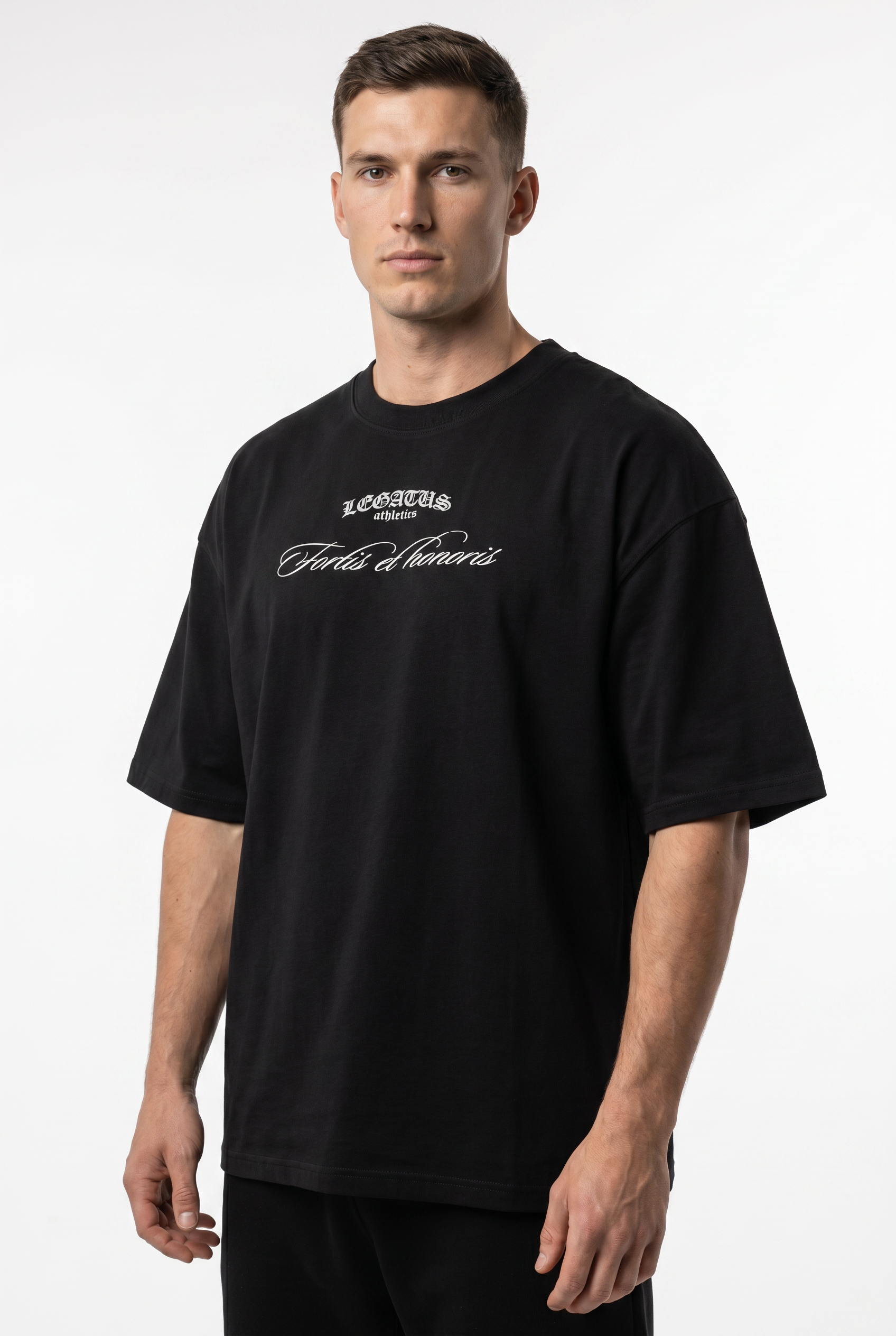HONOUR TEE — BLACK