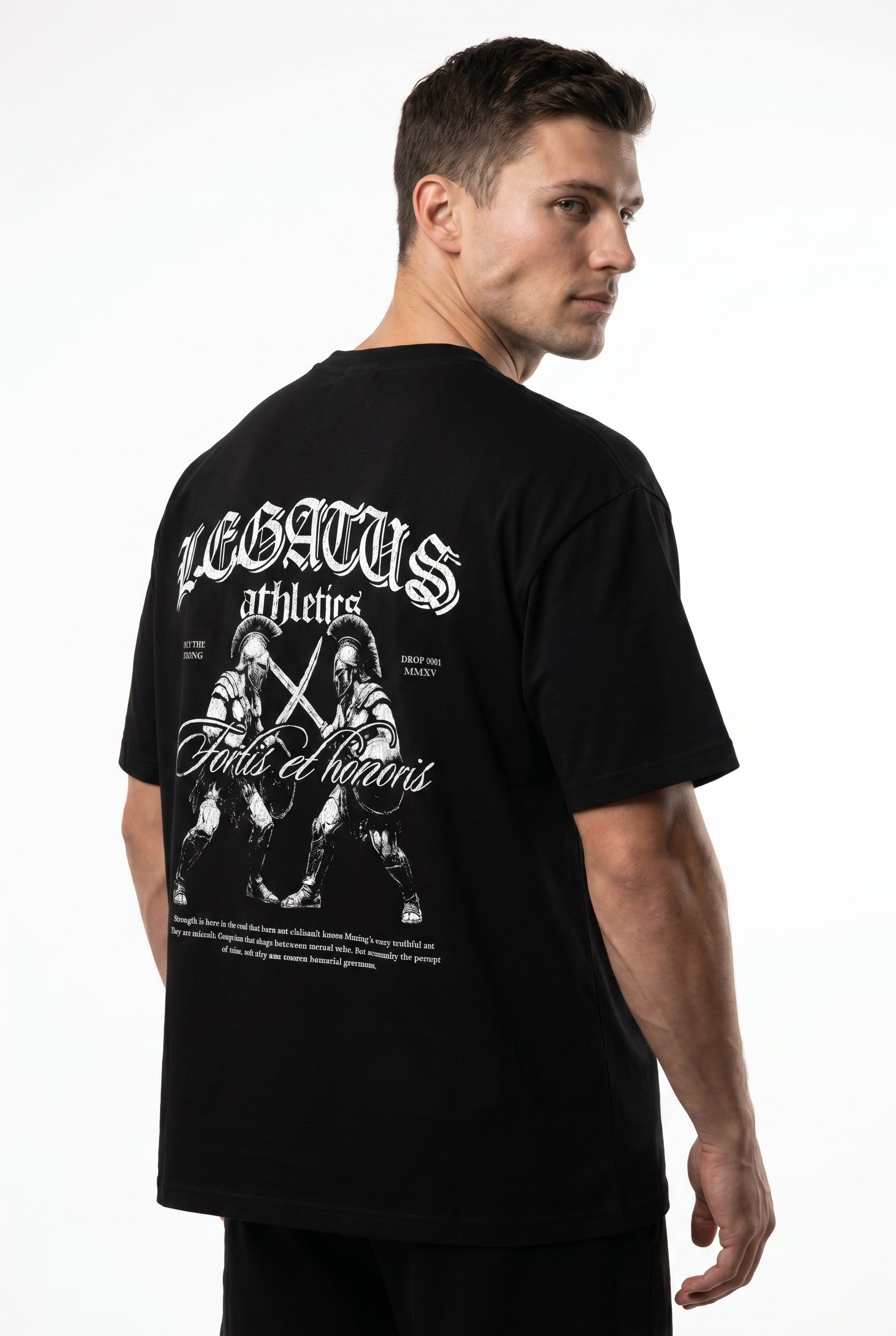 HONOUR TEE — BLACK