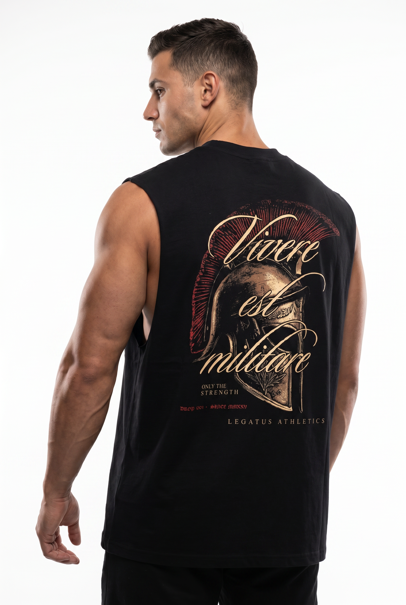 IMPERIUM OVERSIZED TANK — BLACK