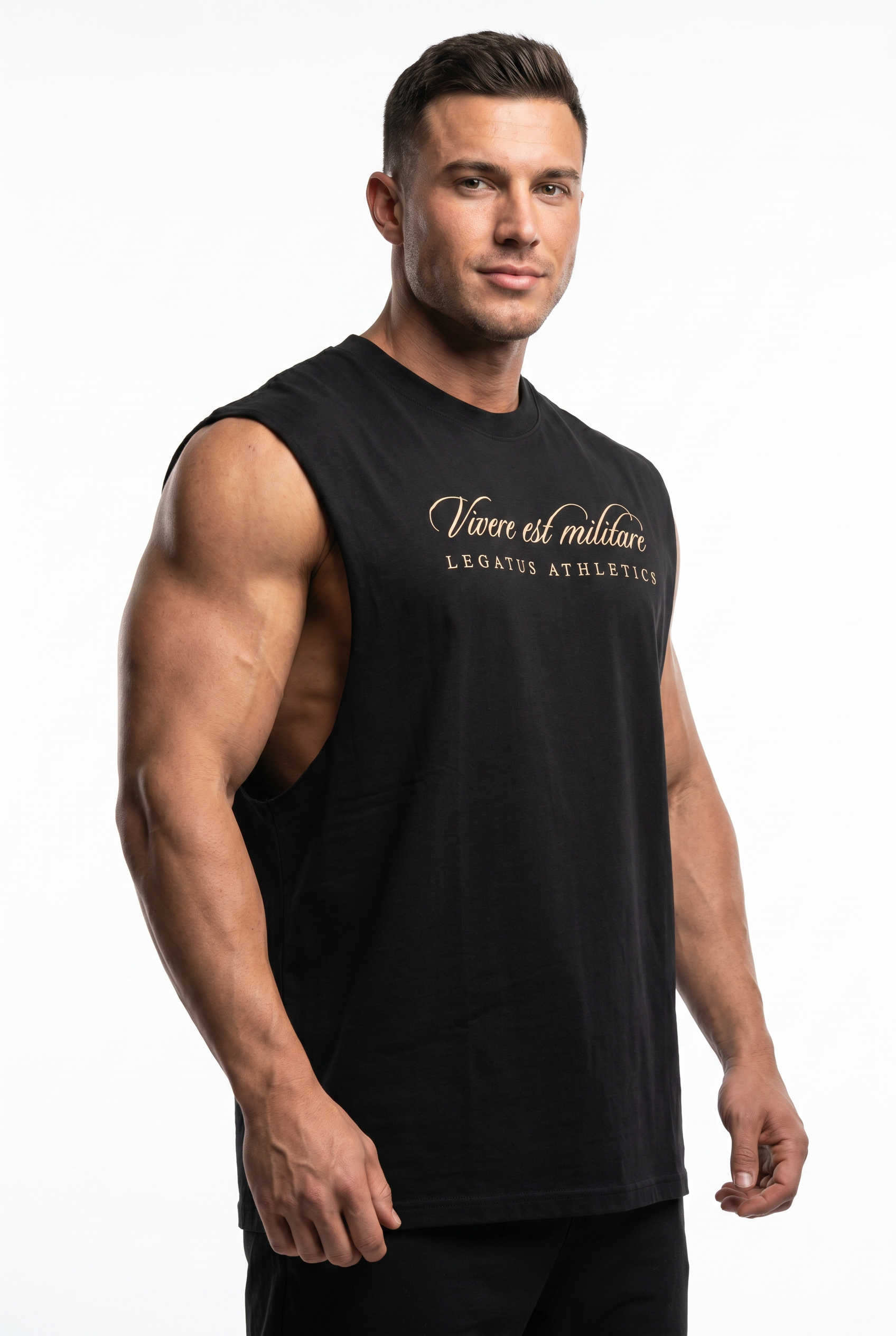 IMPERIUM OVERSIZED TANK — BLACK