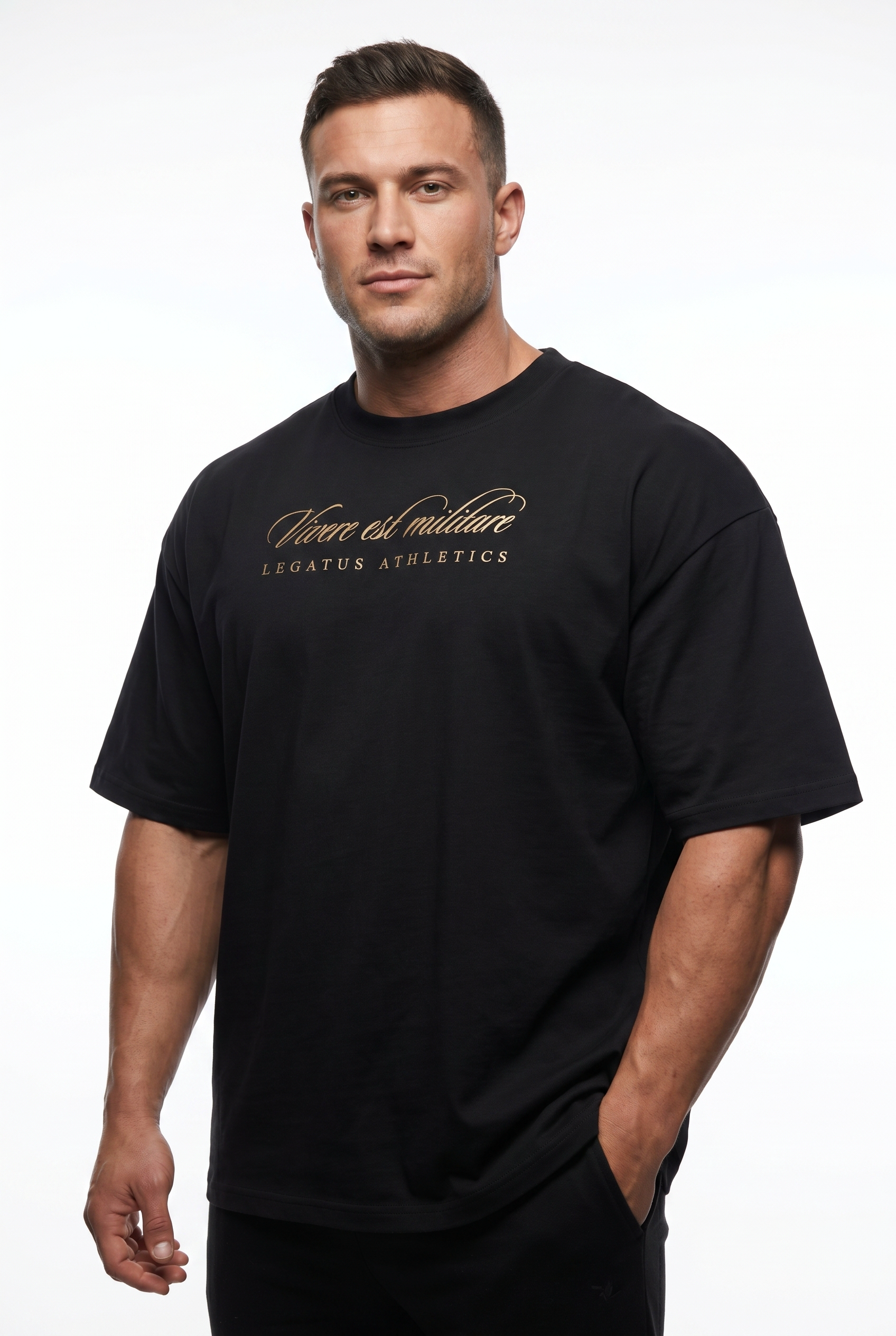 IMPERIUM TEE — BLACK
