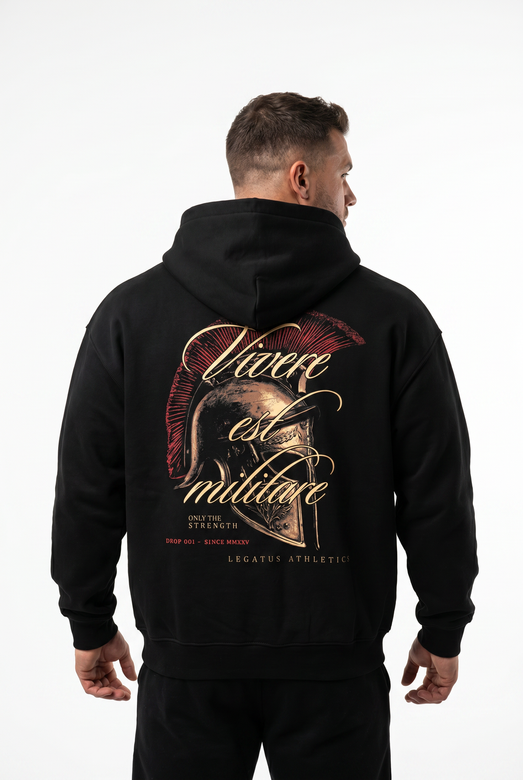 IMPERIUM HOODIE — BLACK