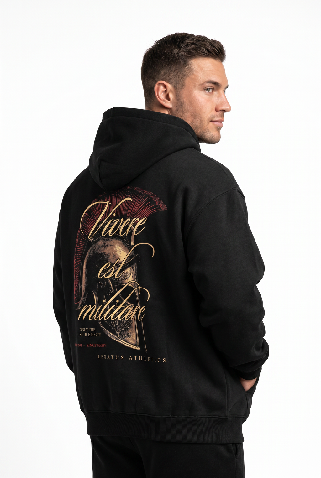 IMPERIUM HOODIE — BLACK