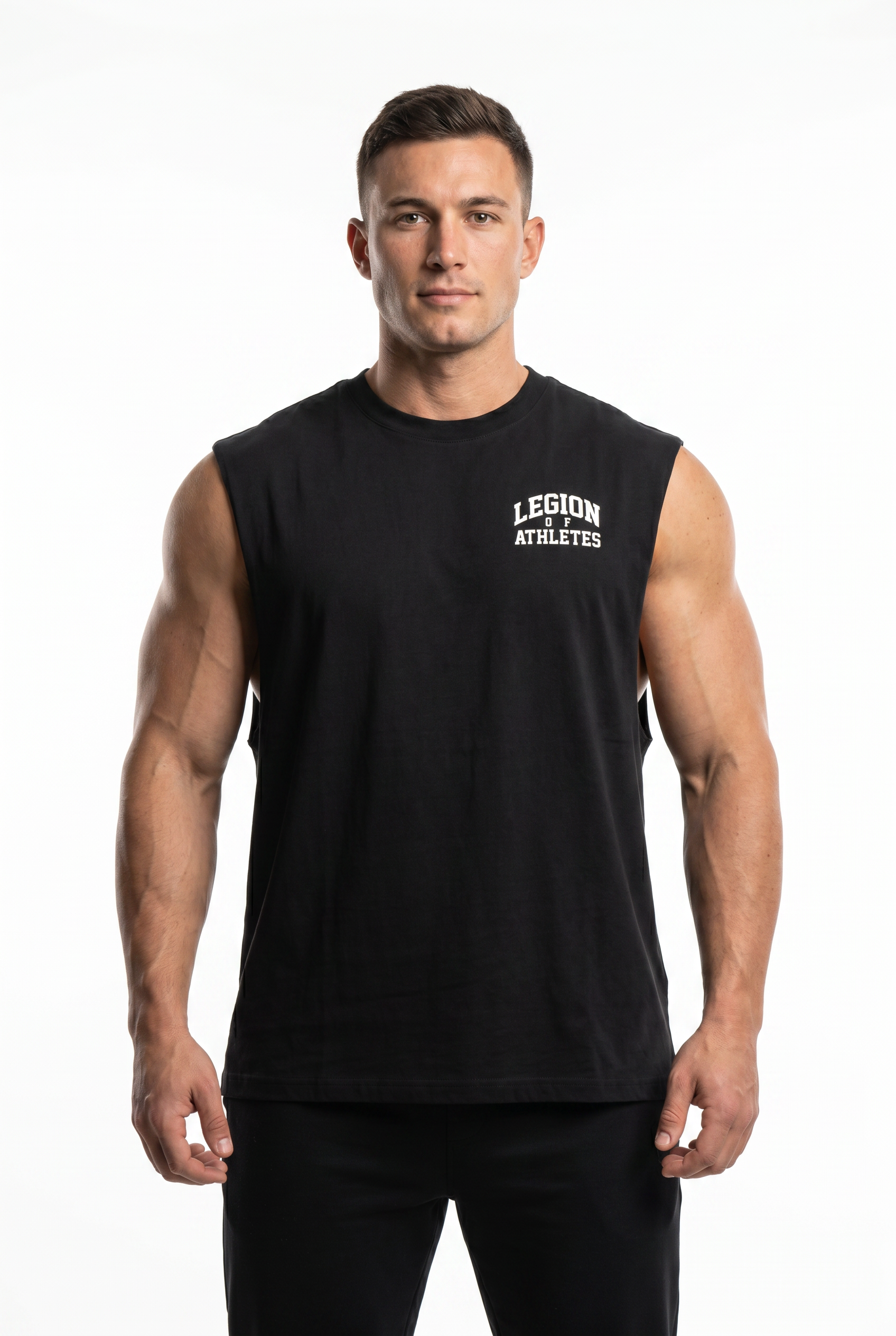 LEGION OVERSIZED TANK — BLACK