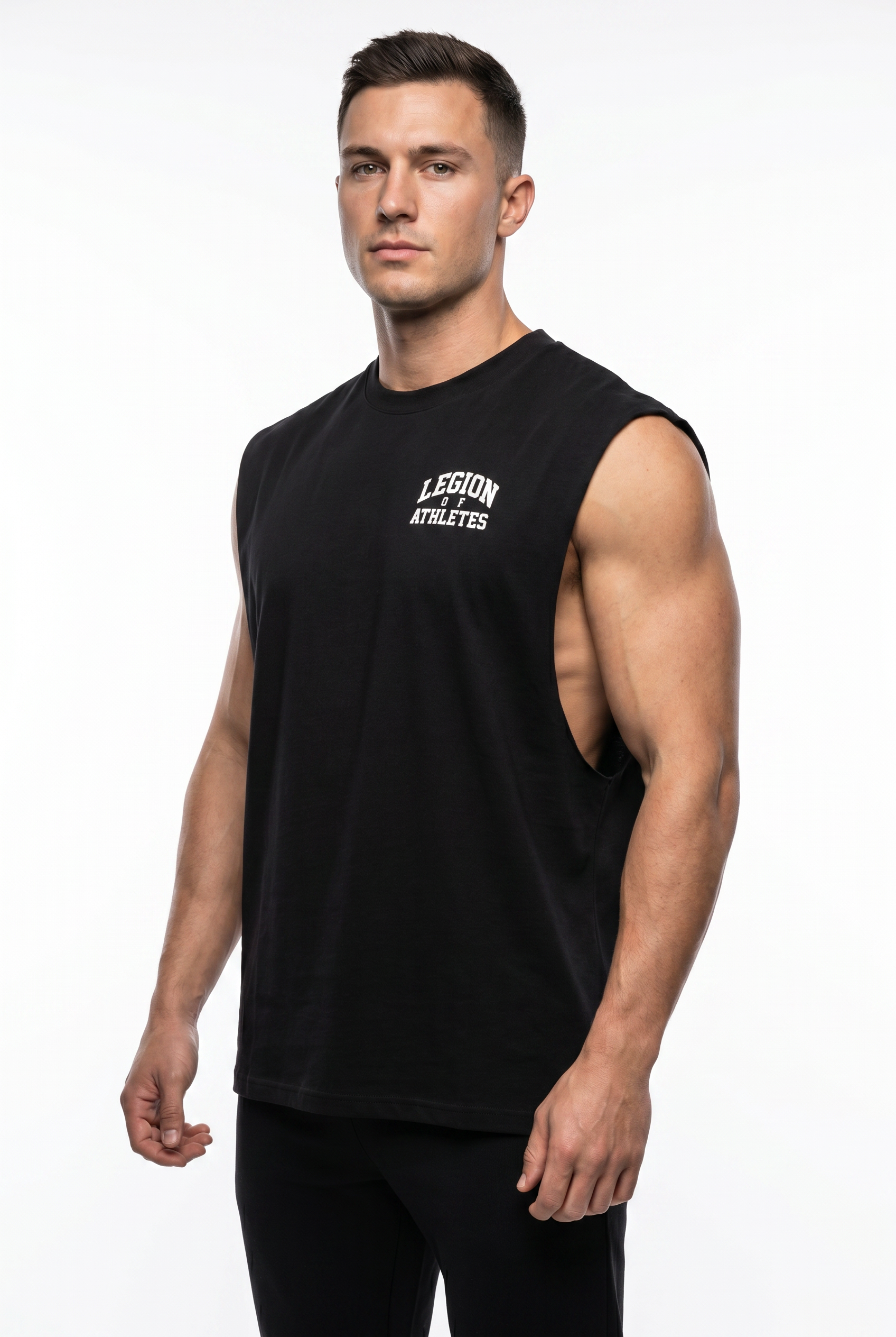 LEGION OVERSIZED TANK — BLACK